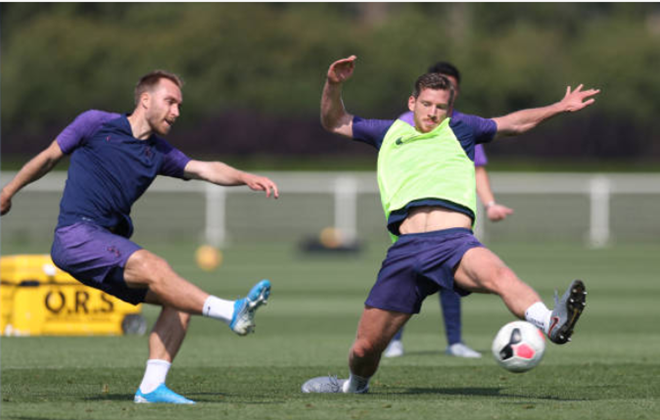 ảnh Tottenham tập - Bóng Đá