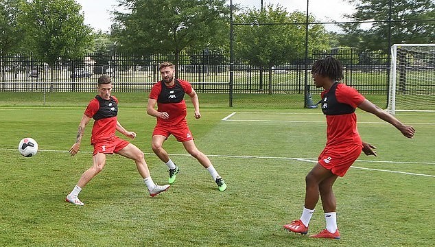 Ảnh Liverpool tập (Daily Mail) - Bóng Đá