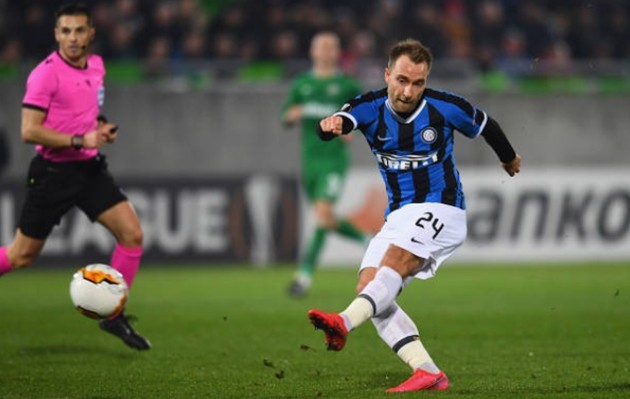 Với 2 cú sút sau 2 phút, Eriksen khiến truyền thông Italia trầm trồ - Bóng Đá