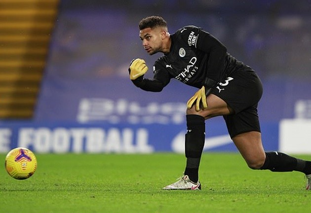 Manchester City backup goalkeeper Zack Steffen makes shaky start to Premier League debut... - Bóng Đá