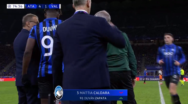 Atalanta thay Caldara bằng Zapata - Bóng Đá