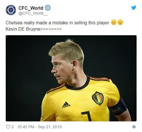 Chelsea fans react to Kevin De Bruyne display for Manchester City - Bóng Đá