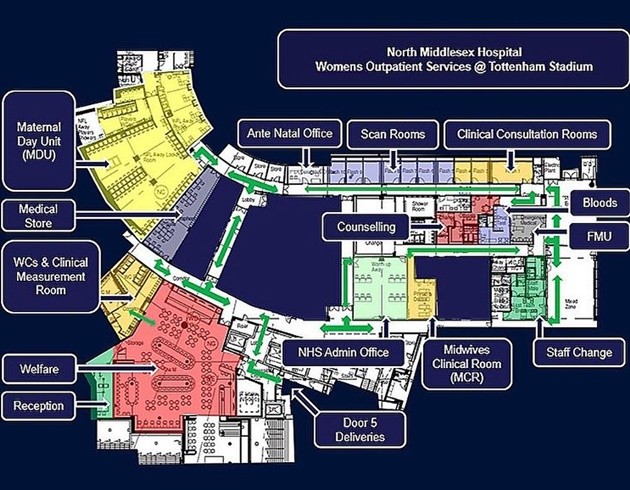 Inside Tottenham Hotspur Stadium’s makeshift coronavirus testing operation where brave nurses test 70 people per day - Bóng Đá