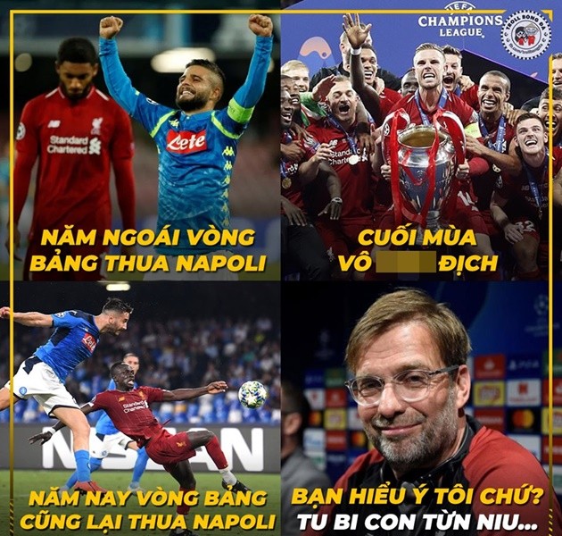 Ảnh chế Champions League - Bóng Đá