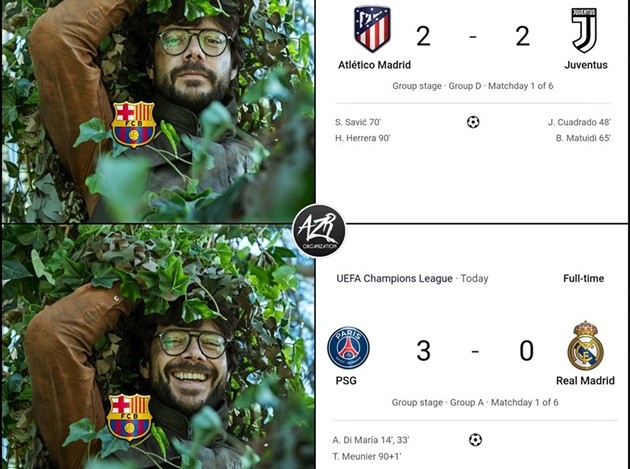 Ảnh chế Champions League - Bóng Đá
