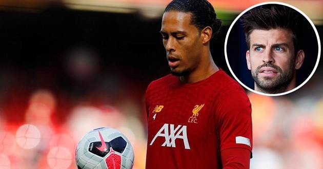 Pique issues Ballon d'Or warning for Van Dijk - Bóng Đá