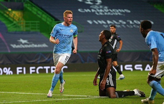 ành sau trận Man City vs Lyon - Bóng Đá