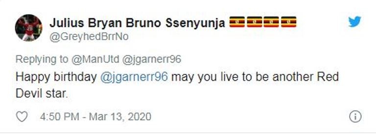 Manchester United: Fans react to Red Devils academy graduate James Garner’s birthday message - Bóng Đá