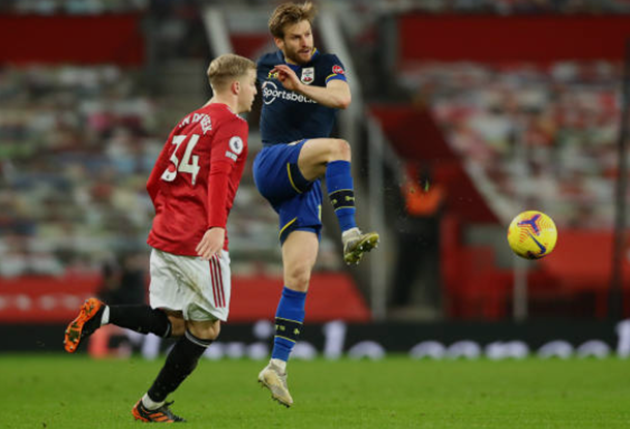 Southampton teenager Alex Jankewitz lasts just 79 SECONDS on his first Premier League start - Bóng Đá