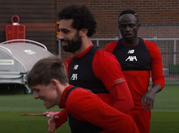 Mane + Salah tập - Bóng Đá