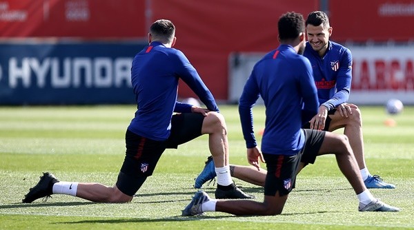 atletico tập luyện - Bóng Đá