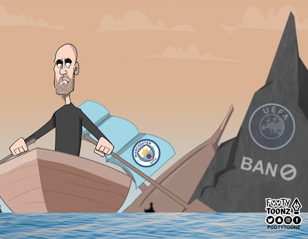 Ảnh chế UEFA phạt Man City - Bóng Đá