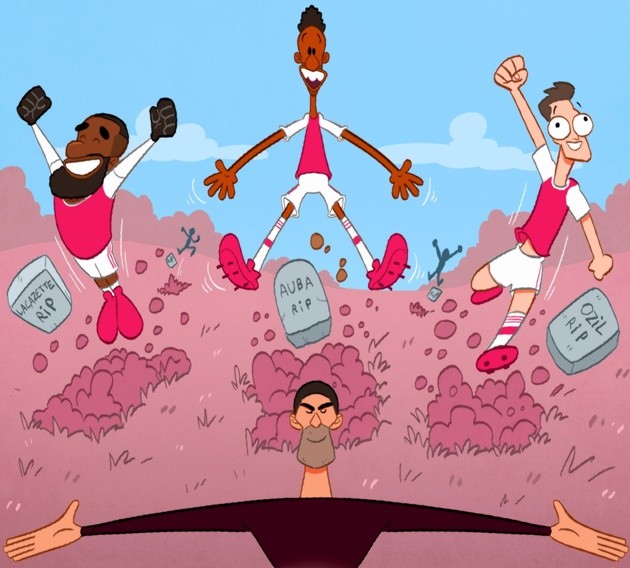 Ảnh chế Arsenal thắng Chelsea - Bóng Đá