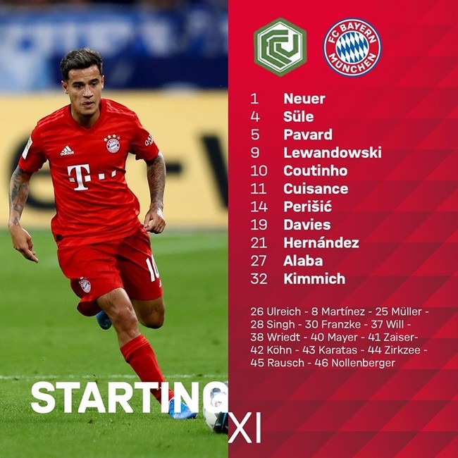 FC Bayern beat an amateur XI of fan club Vilshofen Rot Weiß 13-1 - Bóng Đá