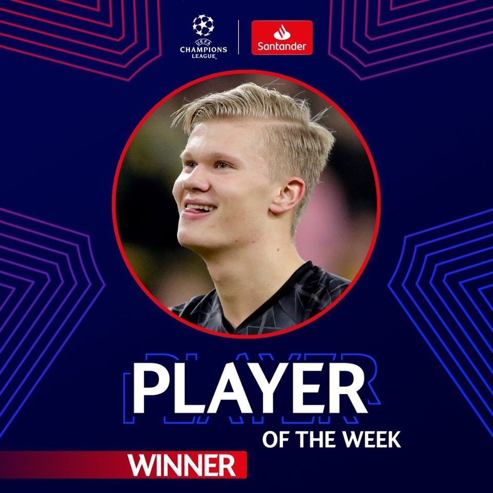 Lộ diện cầu thủ xuất sắc nhất Champions League tuần qua - Bóng Đá