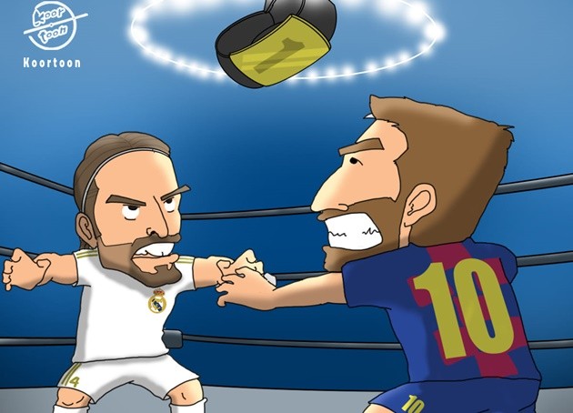 Ảnh chế El Clasico - Bóng Đá