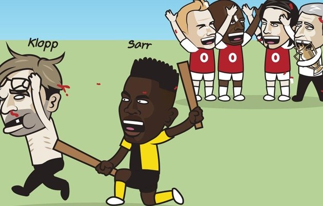 Ảnh chế Liverpool thua Watford - Bóng Đá