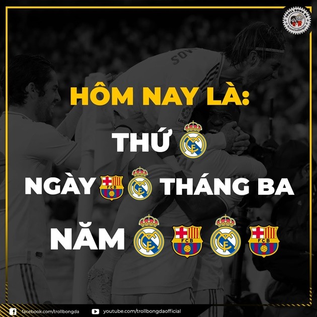 Ảnh chế El Clasico - Bóng Đá