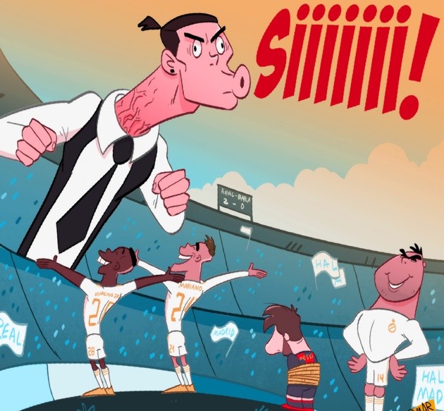 Ảnh chế Real thua - Bóng Đá