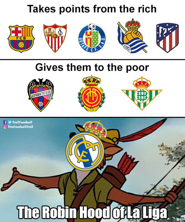 Ảnh chế Real thua - Bóng Đá