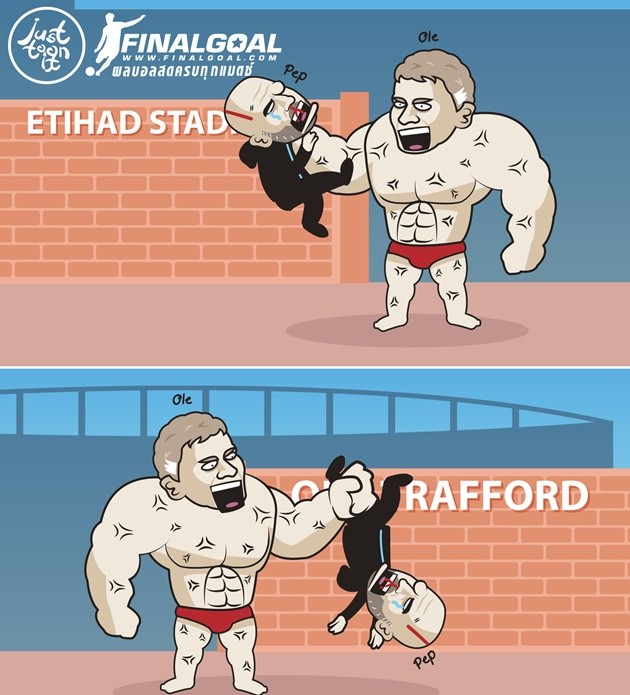 Ảnh chế Man Utd thắng Man City - Bóng Đá