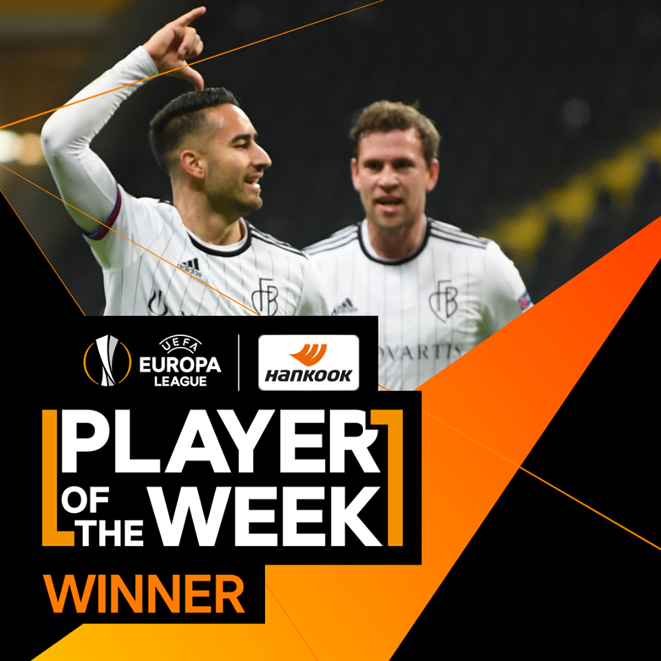 FC Basel 1893's Samuele Campo = #UEL Player of the Week - Bóng Đá