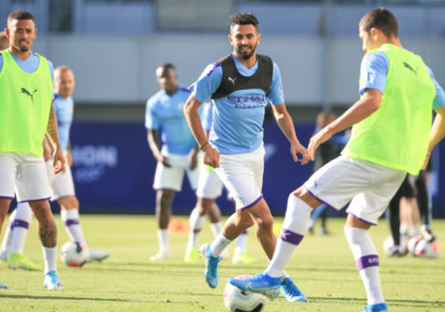 ảnh Man City tập - Bóng Đá