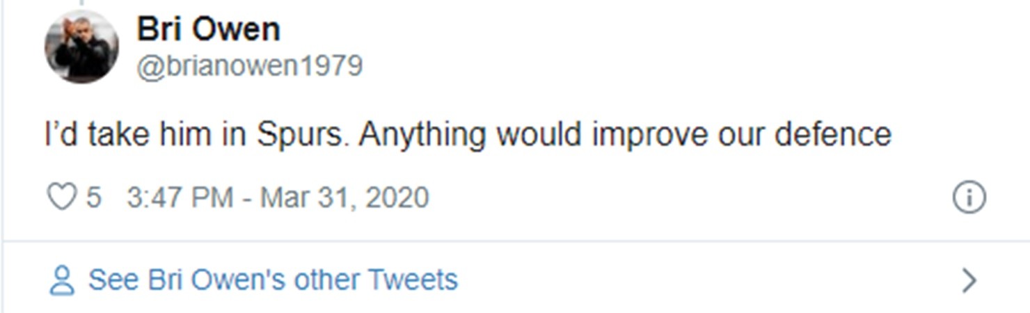 TOTTENHAM HOTSPUR: SPURS FANS DISCUSS STONES LATEST - Bóng Đá