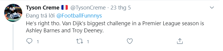 Fan react Michael Ballack on Van Dijk - Bóng Đá