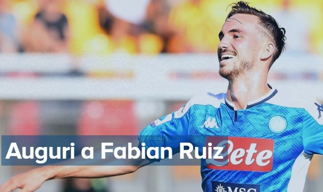 Sinh nhật Fabian Ruiz - Bóng Đá