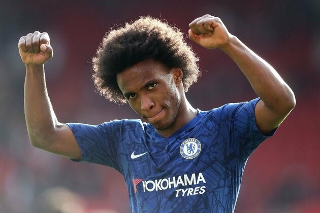 Arsenal in transfer talks with Chelsea ace Willian's agent as contract demand made - Bóng Đá