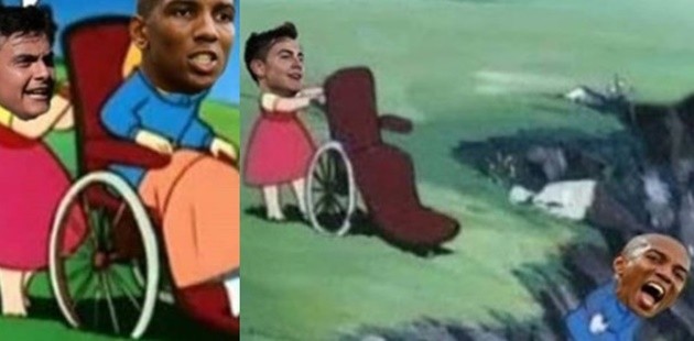 Ảnh chế Juve thắng Inter - Bóng Đá