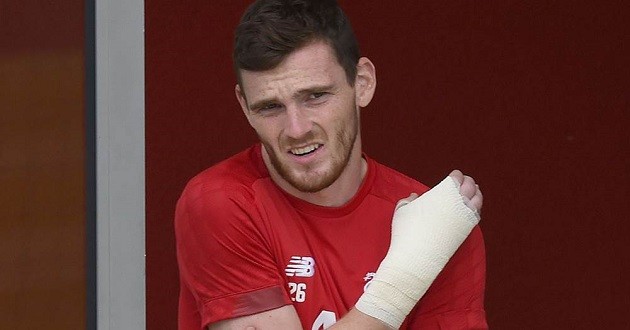 Robertson reveals the surprising source of his injury - Bóng Đá