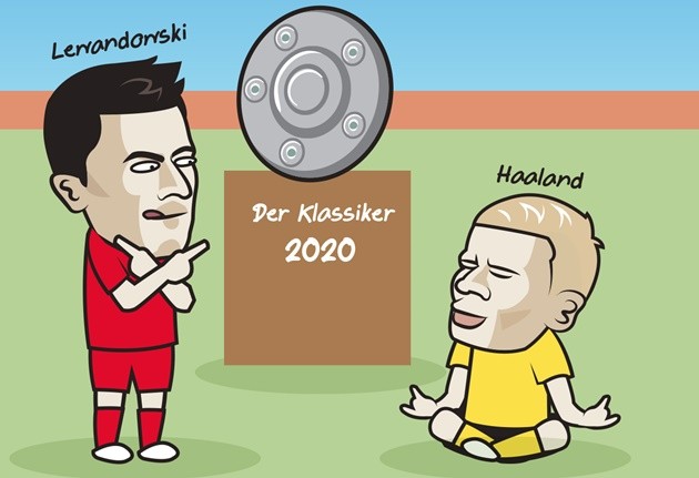 Ảnh chế Bayern thắng Dortmund - Bóng Đá