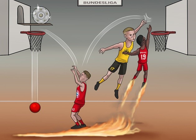 Ảnh chế Bayern thắng Dortmund - Bóng Đá