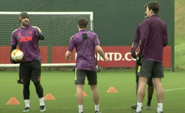 Luke Shaw and Harry Maguire's training ground spat after Dan James dispute - Bóng Đá