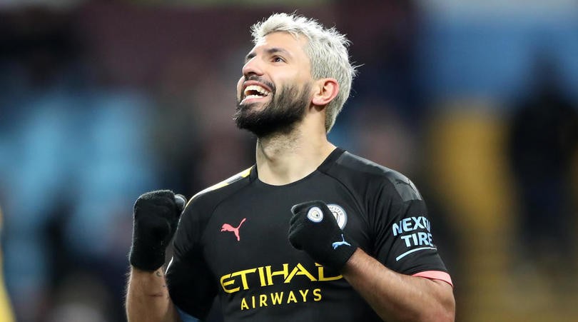 Sergio Aguero calls Pep Guardiola 'crazy' after Man City beat Sheff Wed in FA Cup - Bóng Đá