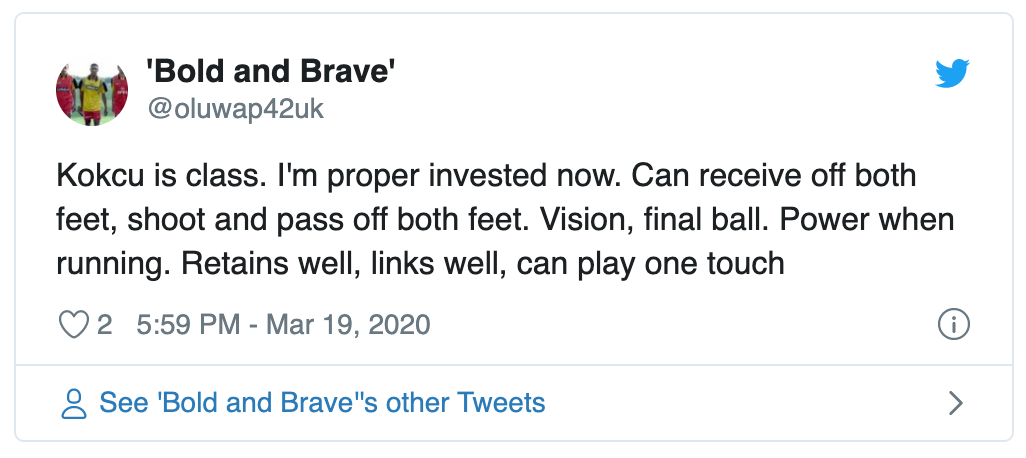 ARSENAL FANS WANT THE GUNNERS TO SIGN ORKUN KOKCU THIS SUMMER - Bóng Đá