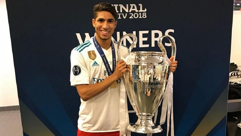Achraf's value has increased twelvefold since leaving Real Madrid - Bóng Đá