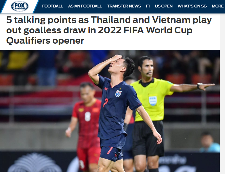 Báo châu Á chỉ ra cầu thủ xuấ sắc trận đại chiến Việt Nam vs Thái Lan - Bóng Đá