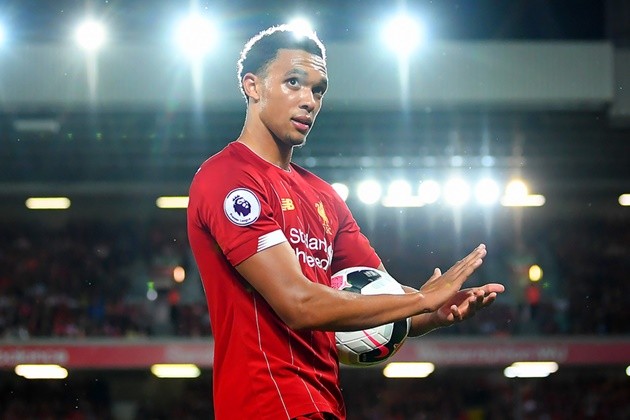 Liverpool's Trent Alexander-Arnold names the two full-backs he wants to emulate - Alves + Lahm - Bóng Đá