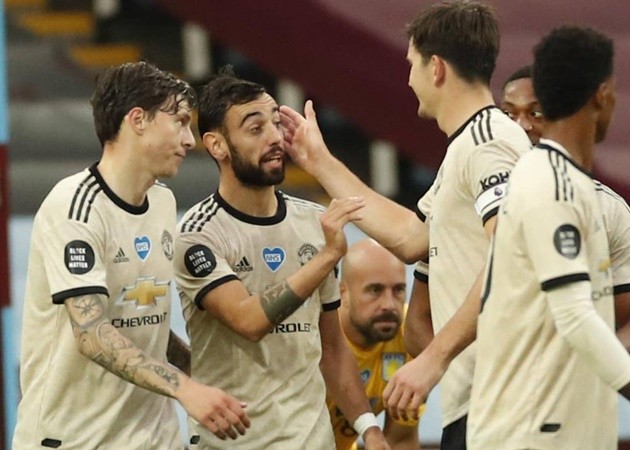 10 thống kê ấn tượng của 'siêu nhân' Bruno Fernandes trước Aston Villa - Bóng Đá