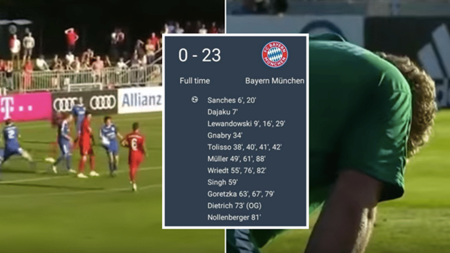 Bayern hammer amateur side 23-0 in preseason - Bóng Đá