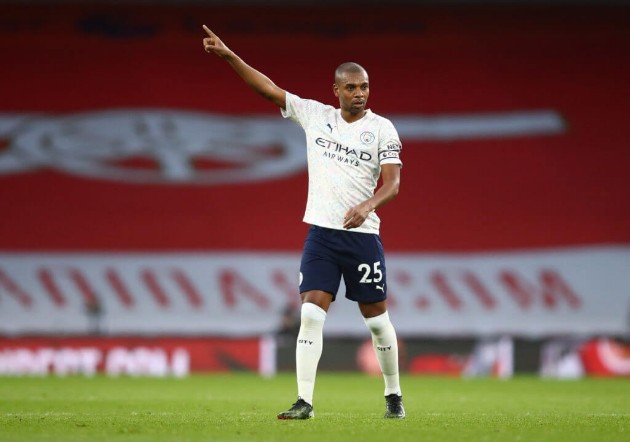 Fernandinho's stats vs Arsenal  - Bóng Đá