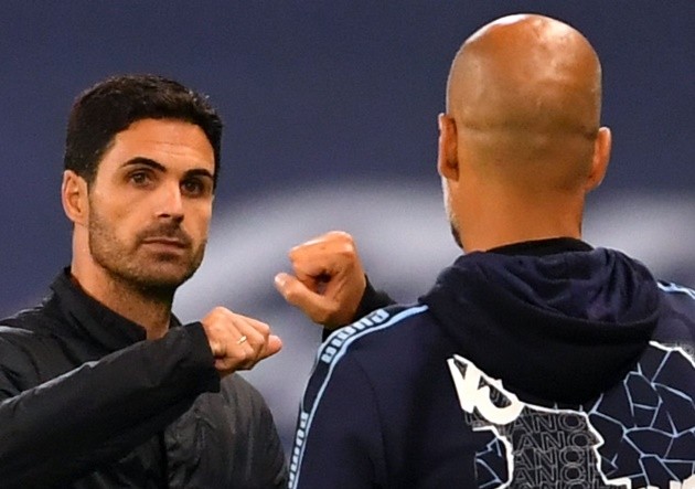 ARTETA SAYS HE’S BEEN ‘IN CONTACT A LOT’ WITH GUARDIOLA DURING HIS DIFFICULT MOMENTS AT ARSENAL - Bóng Đá