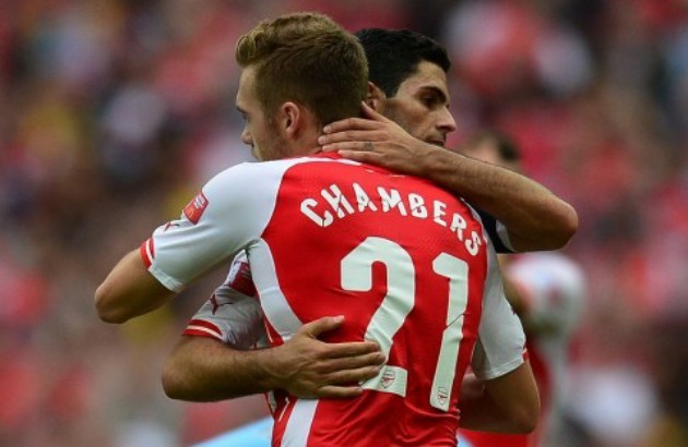 Arteta ready to sell Chambers - Bóng Đá