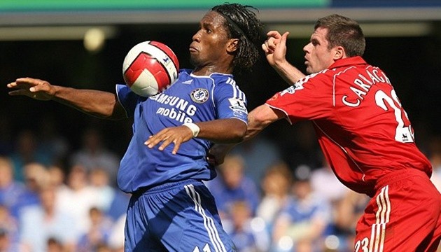 JAMIE CARRAGHER VỀ VIỆC PHÒNG NGỰ TRƯỚC DIDIER DROGBA - Bóng Đá