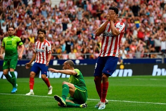 Atletico de Madrid have conceded two goals in the first 20 minutes of a LaLiga home game for the first time under Diego Simeone - Bóng Đá