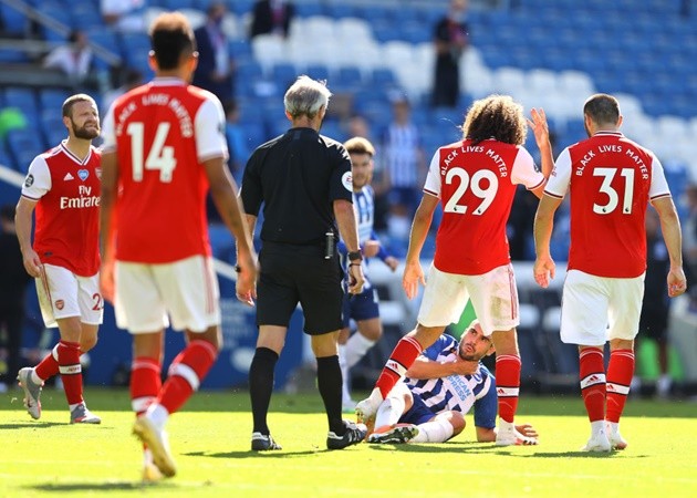 Mikel Arteta responds to Neal Maupay telling Arsenal’s players to ‘learn humility’ - Bóng Đá