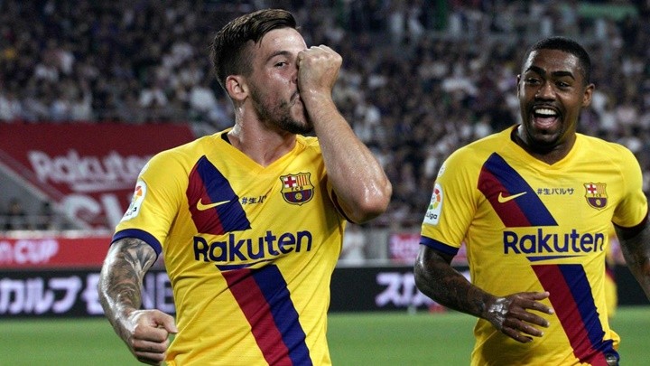 Ảnh sau trận Barca - Bóng Đá